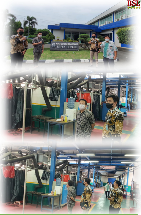 KUNJUNGAN DINAS KEMENTRIAN RI KETENAGAKERJAAN BBPLK BANTEN